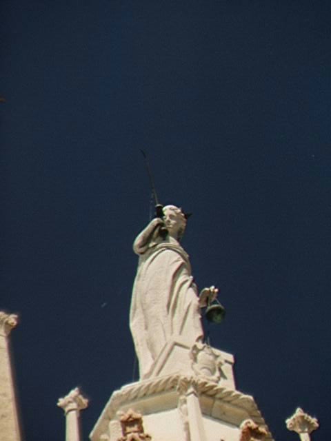 Statue in St. Mark's Square